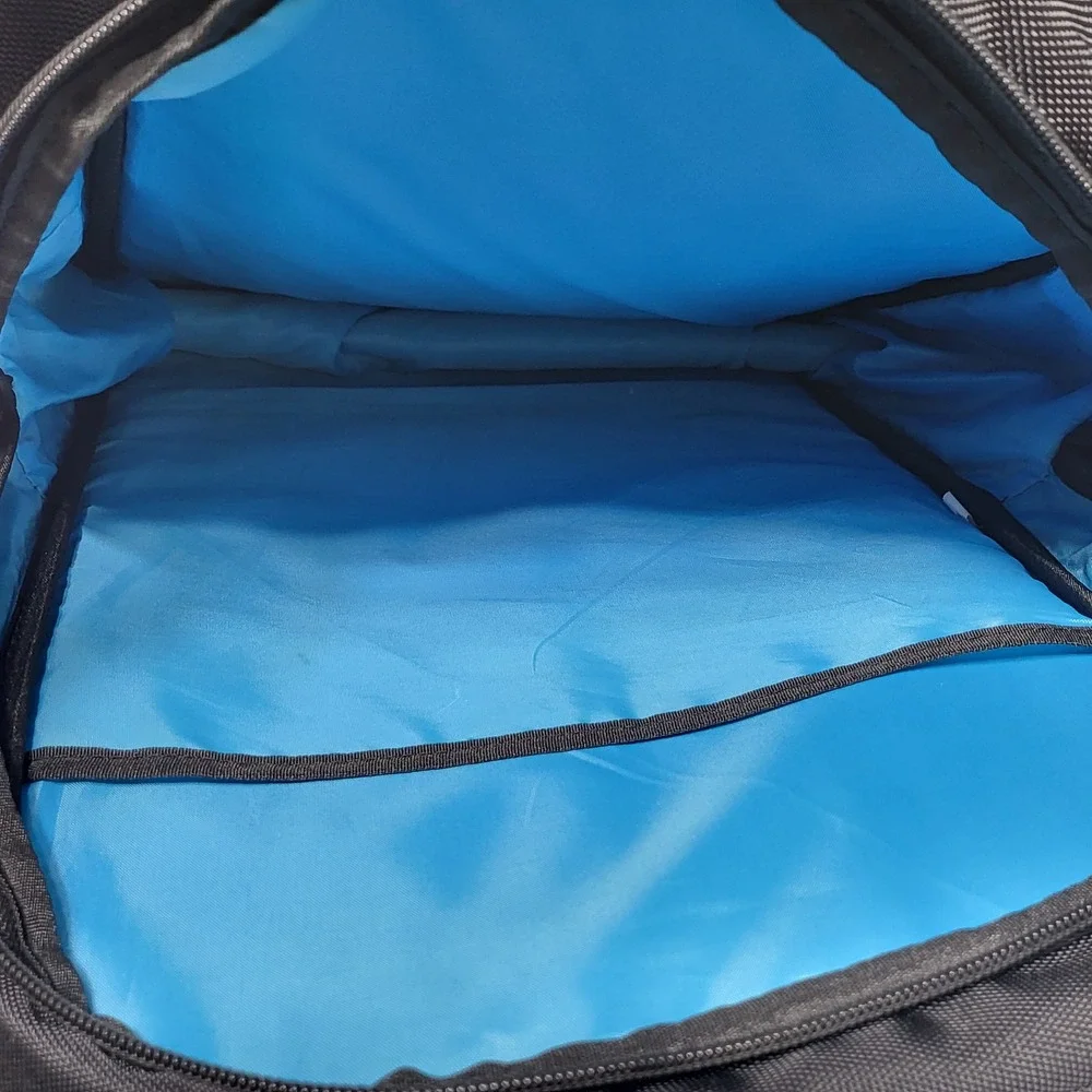 Sol Laptop Backpack Black‎ Tech Travel Bag with Trolley Sleeve